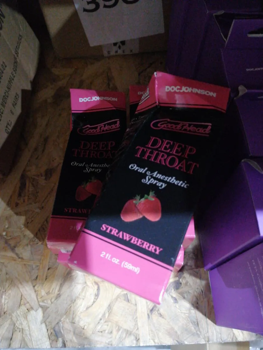 Спрей для мінету Doc Johnson GoodHead DeepThroat Spray - Sweet Strawberry 59мл (м'яте паковання!!!)