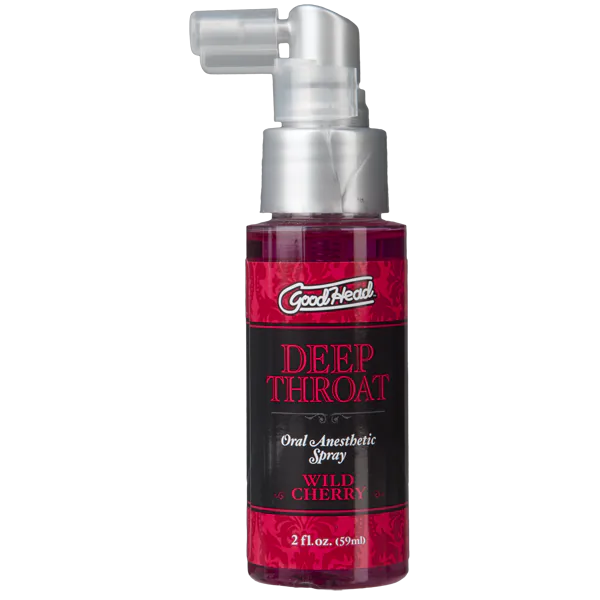 Спрей для мінету Doc Johnson GoodHead DeepThroat Spray - Cherry 59 мл (м'яте паковання!!!)