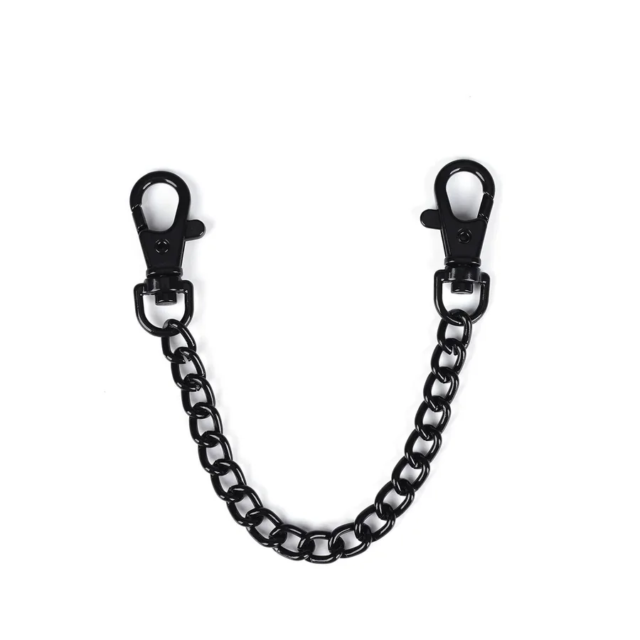 Наручники Liebe Seele Flower Rhythm - Black and Red Leather Flowers Hand Cuffs (м'яте паковання!!!)