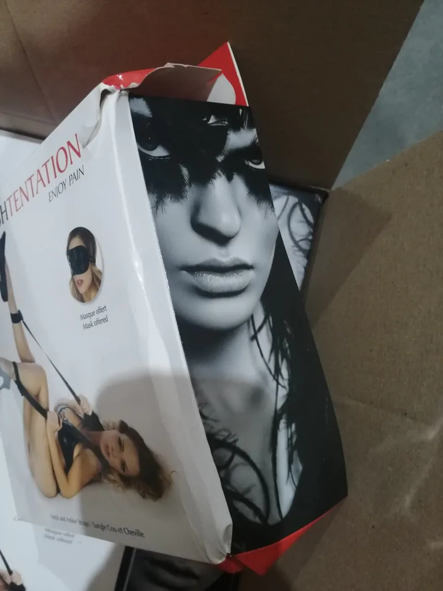 Фіксатори для ніг Fetish Tentation Neck and Ankle Strap (м'яте паковання!!!)