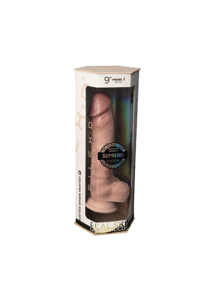 Фаллоимитатор SilexD Tomas Premium Real Skin Flesh (9in MODEL 1) (надорвана упаковка!!!)
