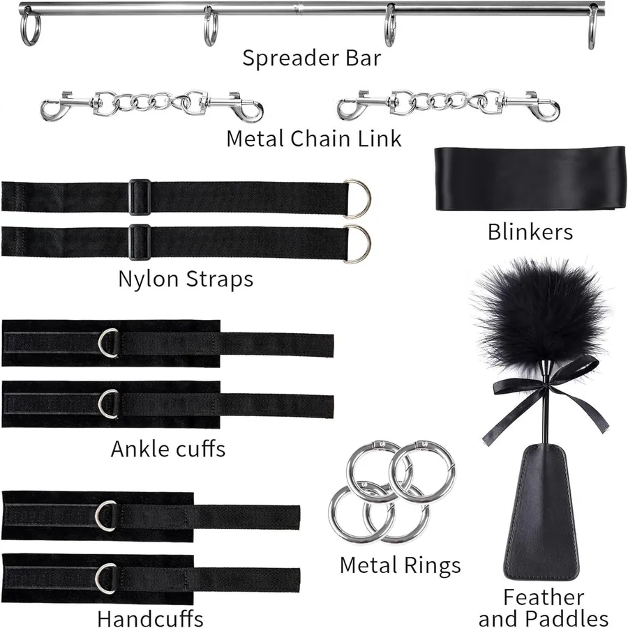 БДСМ-набір LOCKINK YEAHWOW Door Swing & Leg Spreader Bondage set (м'яте паковання!!!)