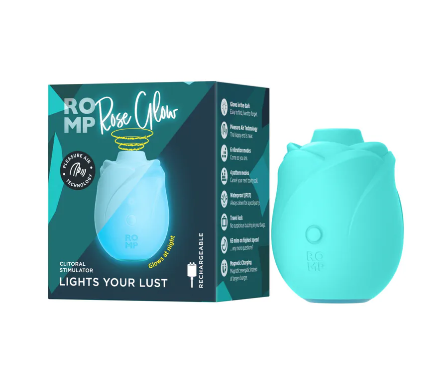 Вакуумний кліторальний стимулятор Romp Rose Glow
