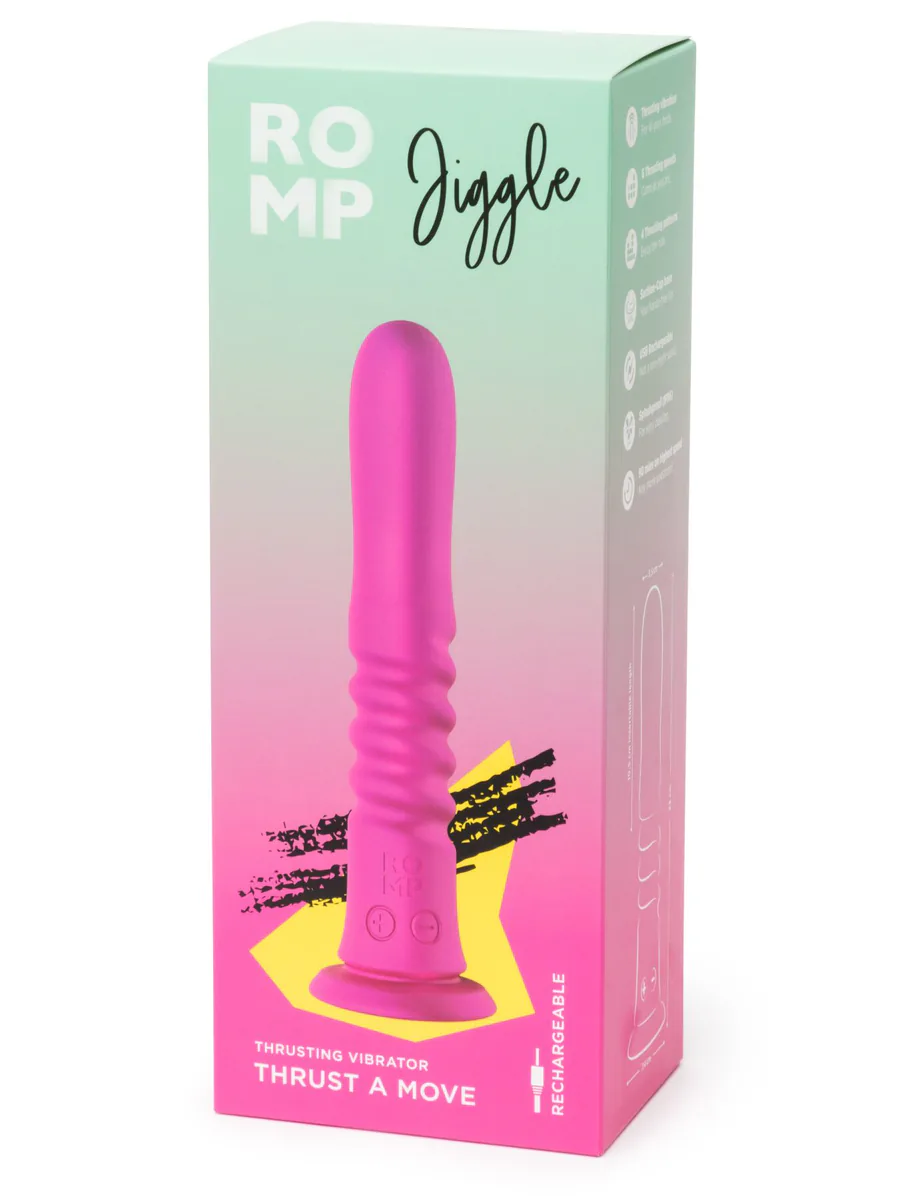 Вібратор ROMP Jiggle із зворотно-поступальними рухами