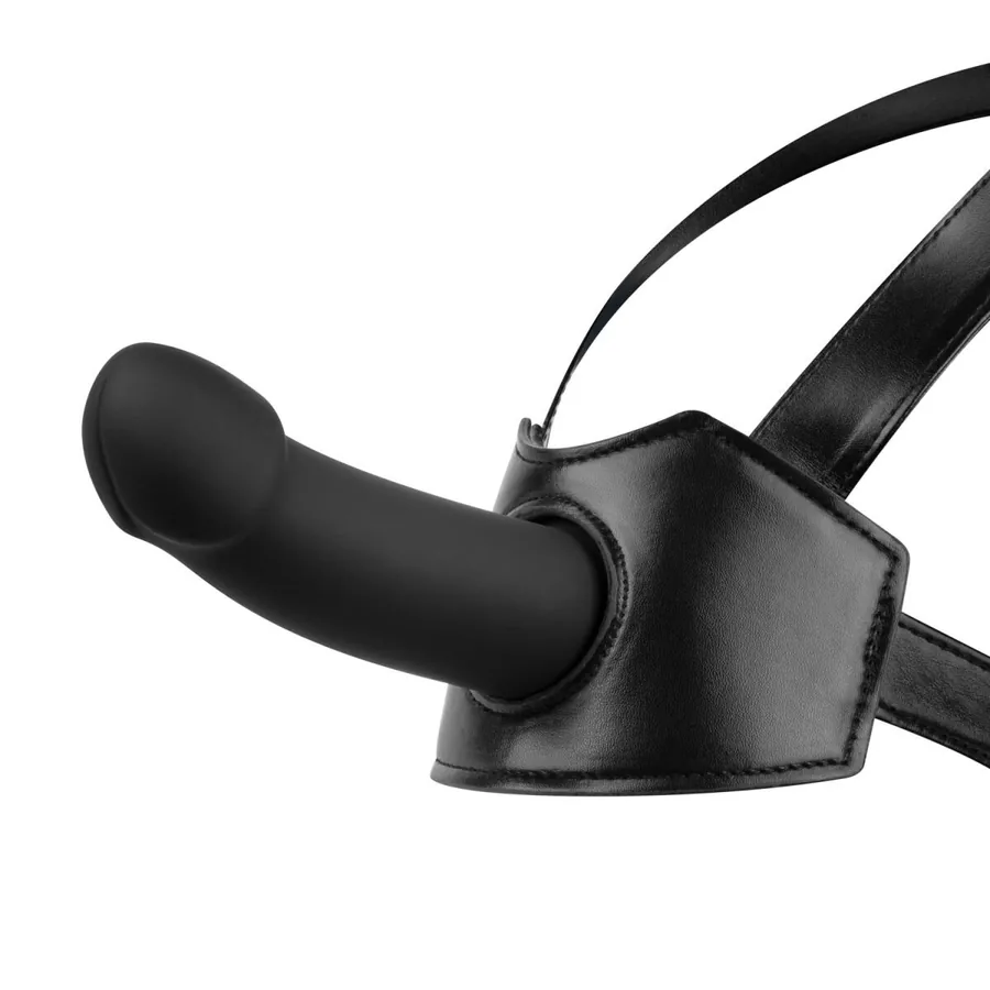 Бондажна система на голову для страпона Bedroom Fantasies Head Bondage Harness
