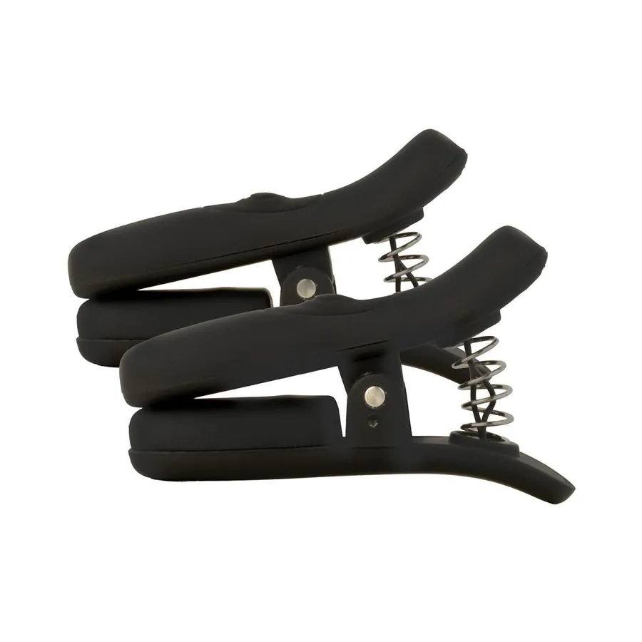 Затискачі для сосків з вібрацією Bedroom Fantasies Vibrating Nipple Clamps - Black