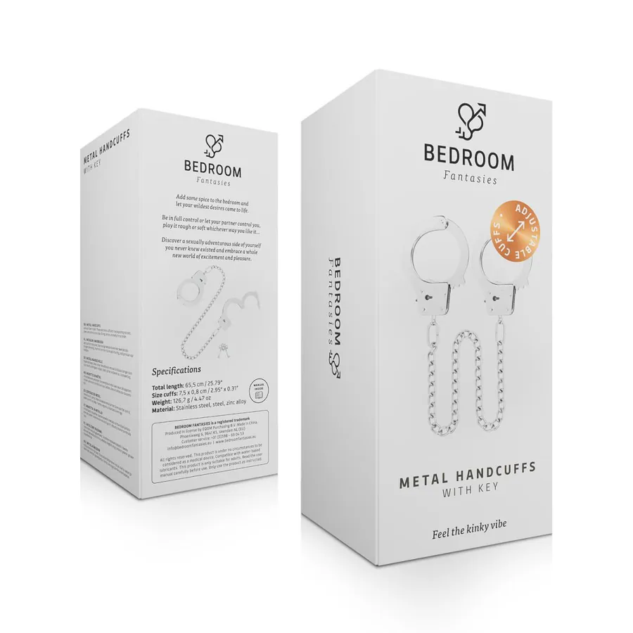 Наручники Bedroom Fantasies:Metal Handcuffs - Silver