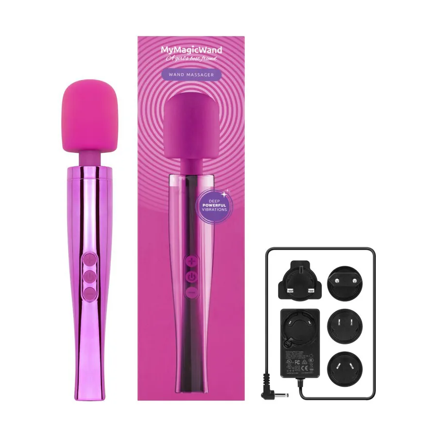 Вибромассажер MyMagicWand - Wand Massger Electric Pink