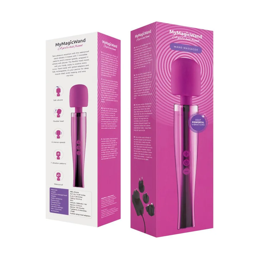 Вибромассажер MyMagicWand - Wand Massger Electric Pink