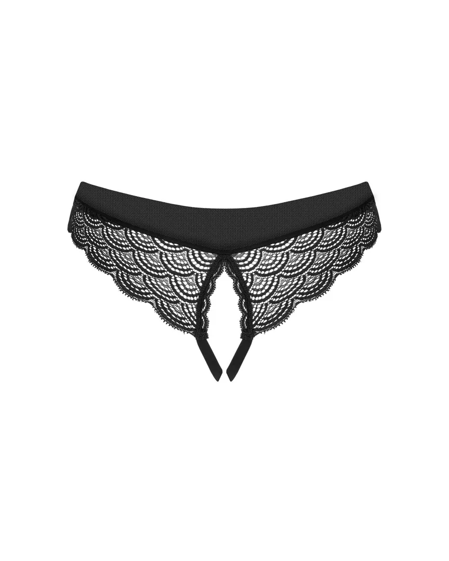 Трусики с доступом Obsessive Chemeris crotchless panties M/L