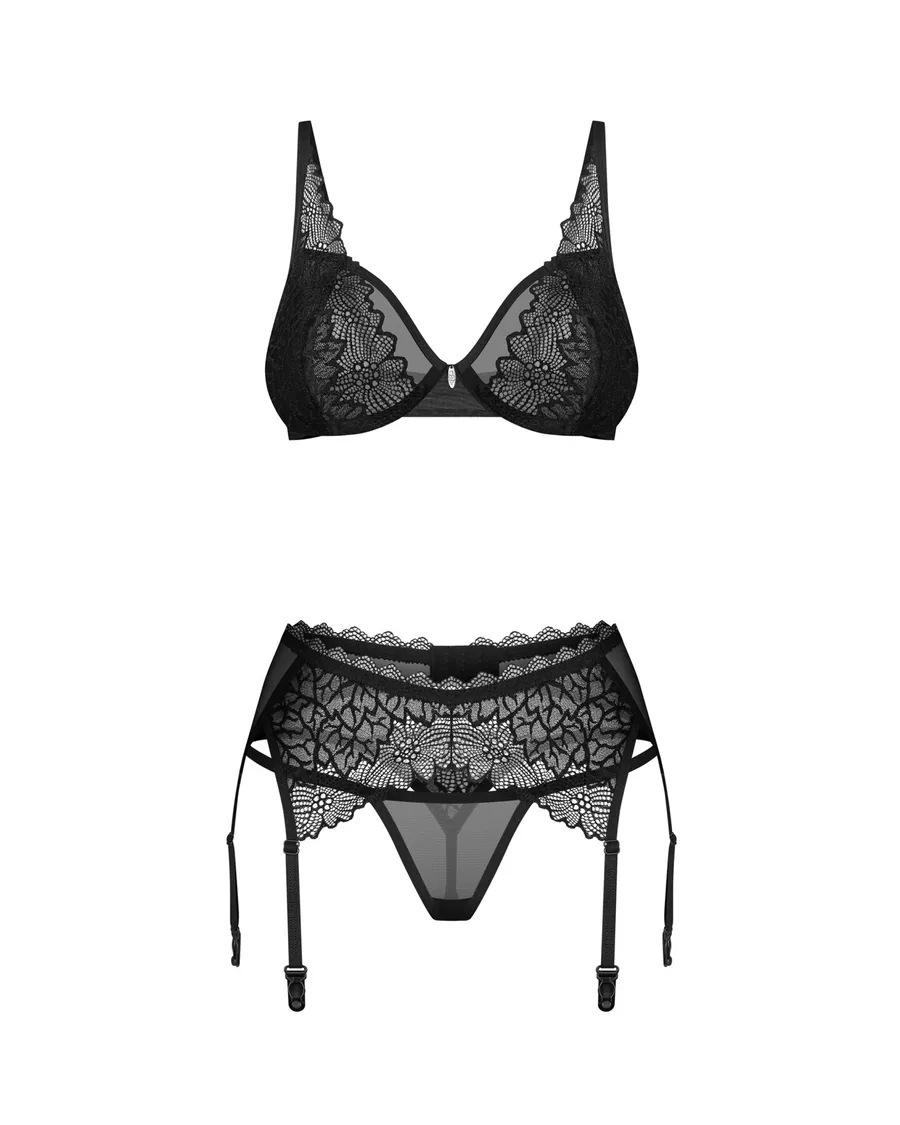 Комплект Obsessive Deina More 3-pcs set S/M