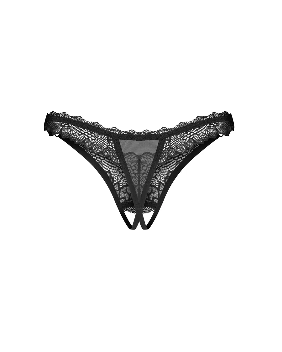 Трусики Obsessive Deina More crotchless thong S/M