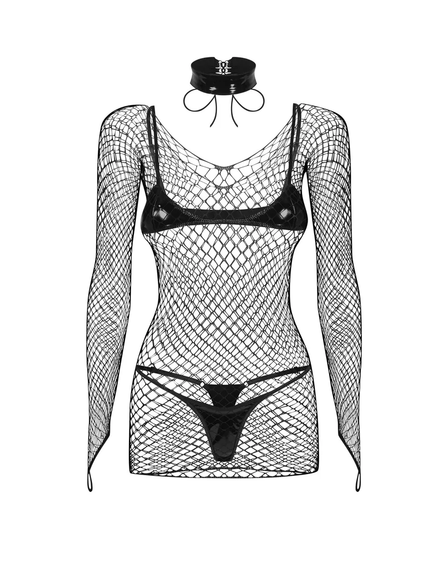 Комплект Obsessive Sashalla 4-pcs set L/XL