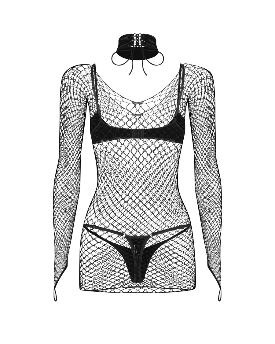 Комплект Obsessive Sashalla 4-pcs set L/XL