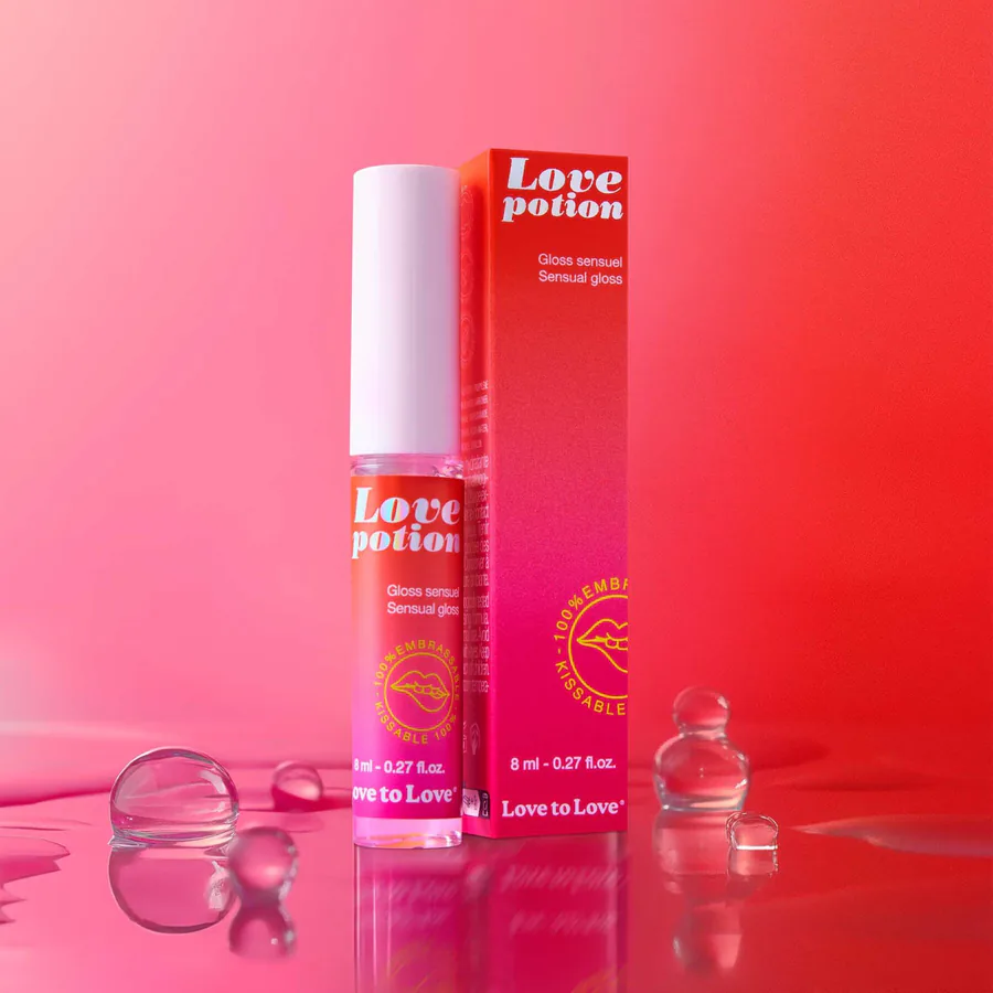 Розпродаж!!! Стимулювальний блиск для губ Love To Love Love Potion - Gloss Sensuel 8 мл (термін 06.2027)