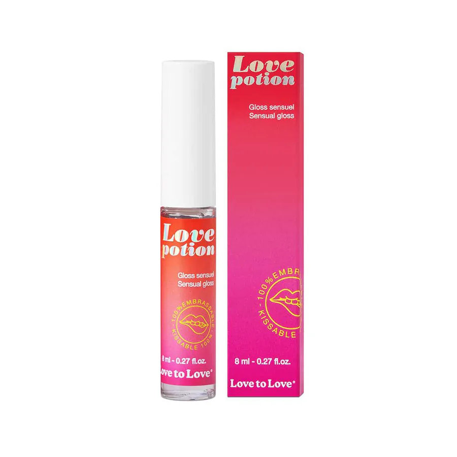 Розпродаж!!! Стимулювальний блиск для губ Love To Love Love Potion - Gloss Sensuel 8 мл (термін 06.2027)