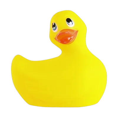 Вібромасажер качечка I Rub My Duckie - Classic Yellow v2.0, скромняжка