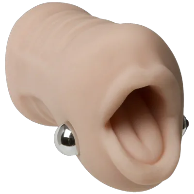 Вібромастурбатор ротик Doc Johnson Sasha Grey - Ultraskyn Vibrating Deep Throat Sucker