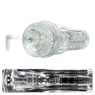 Мастурбатор Fleshlight GO Torque, прозорий, компактний розмір
