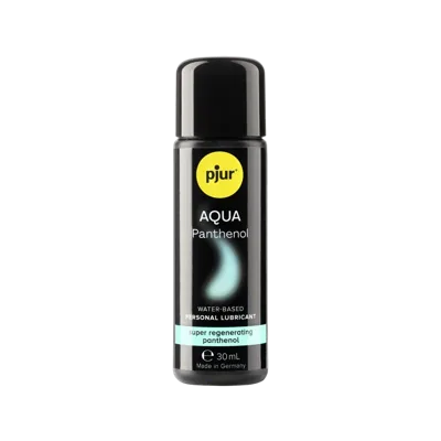 Лубрикант на водній основі pjur Aqua Panthenol 30 мл з пантенолом, догляд та зволоження