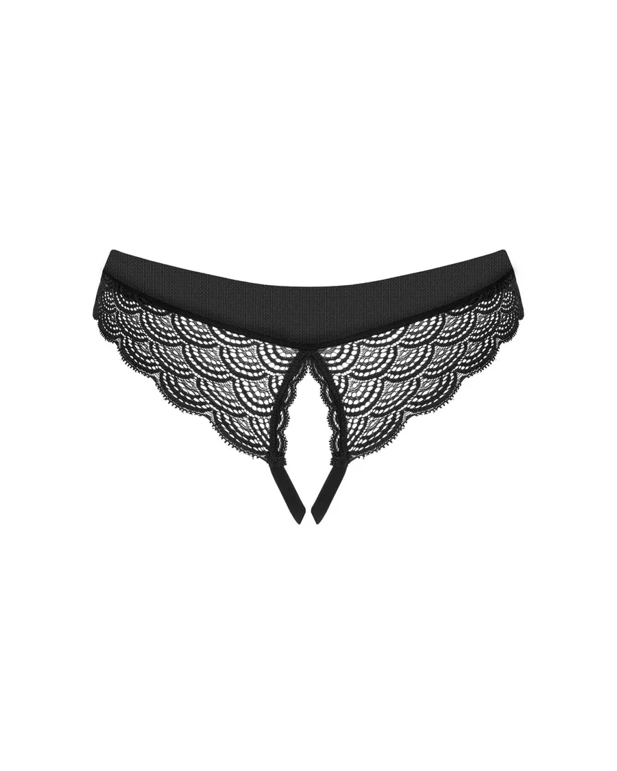 Трусики з доступом Obsessive Chemeris crotchless panties XS/S