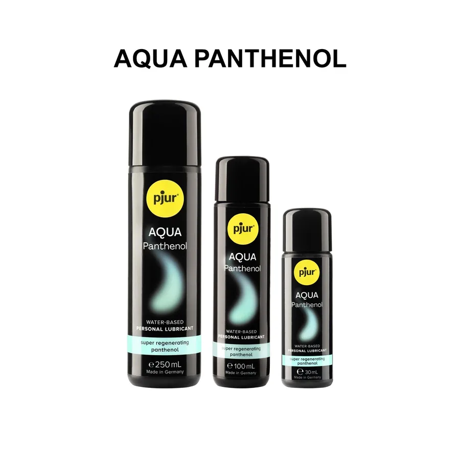 Лубрикант на водной основе pjur Aqua Panthenol 250 мл с пантенолом, уход и увлажнение