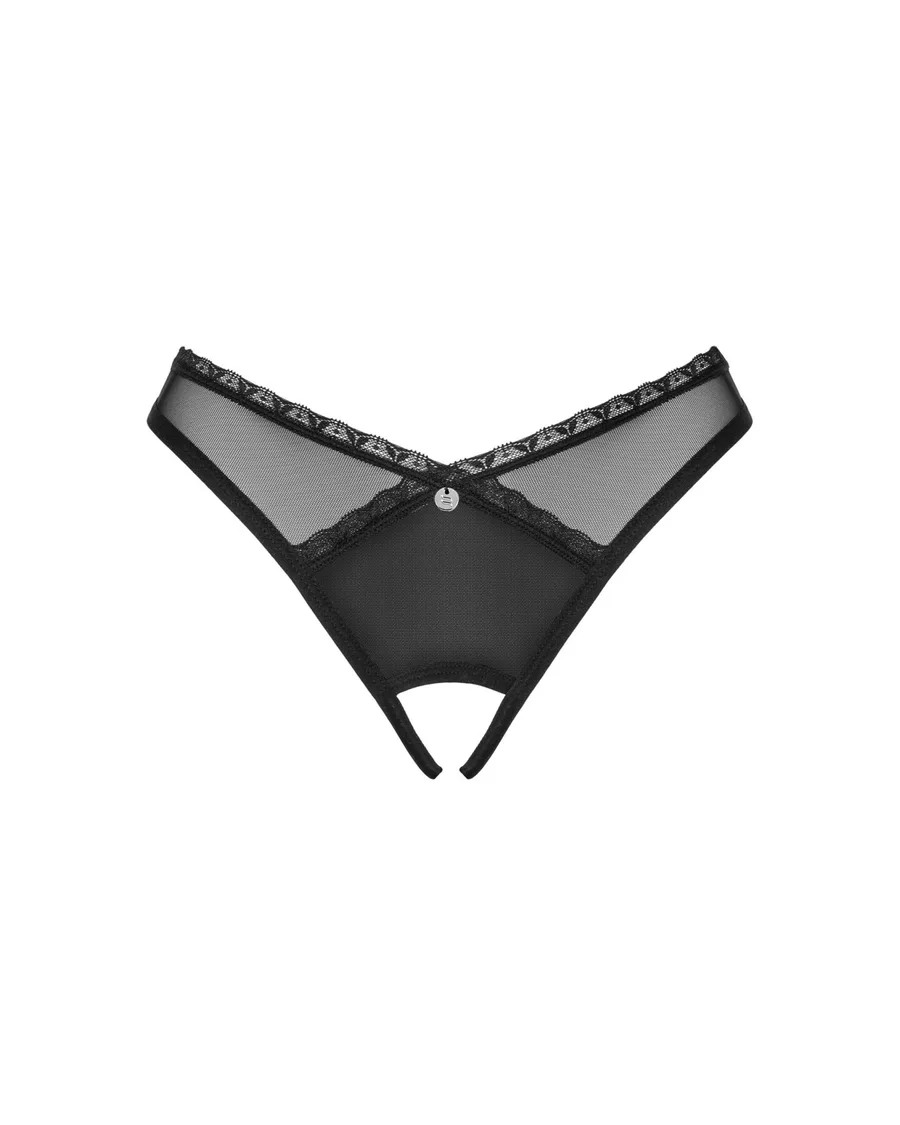 Трусики с доступом Obsessive Latinesa crotchless thong XL/2XL Новинка