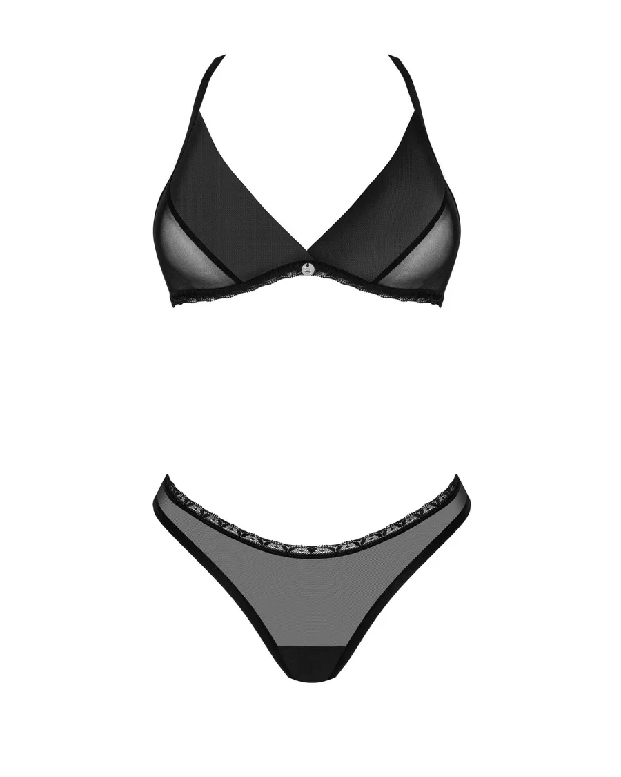 Комплект Obsessive Latinesa 2-pcs set XL/2XL, бюстгальтер та трусики