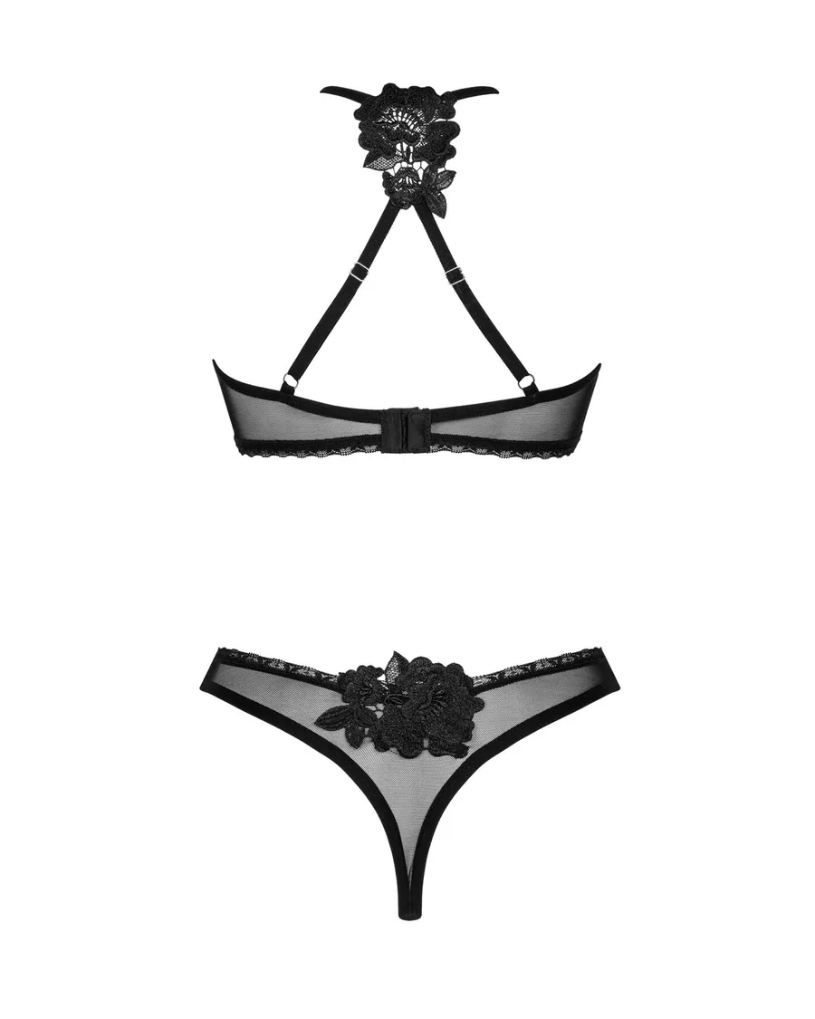 Комплект Obsessive Latinesa 2-pcs set XL/2XL, бюстгальтер та трусики