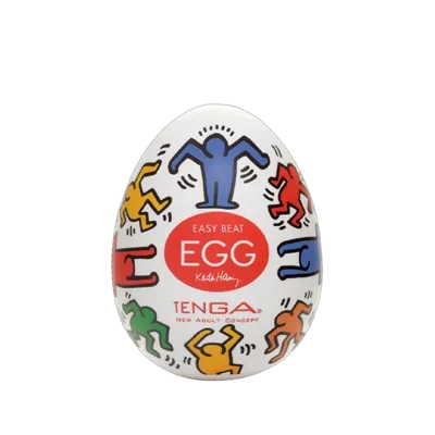 Мастурбатор-яйце Tenga Keith Haring Egg Dance
