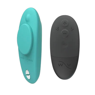 Смарт-вібратор у трусики We-Vibe Moxie+ Aqua, оновлений пульт ДК