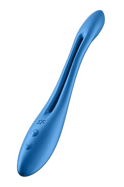 Універсальний гнучкий вібратор для пар Satisfyer Elastic Game Dark Blue