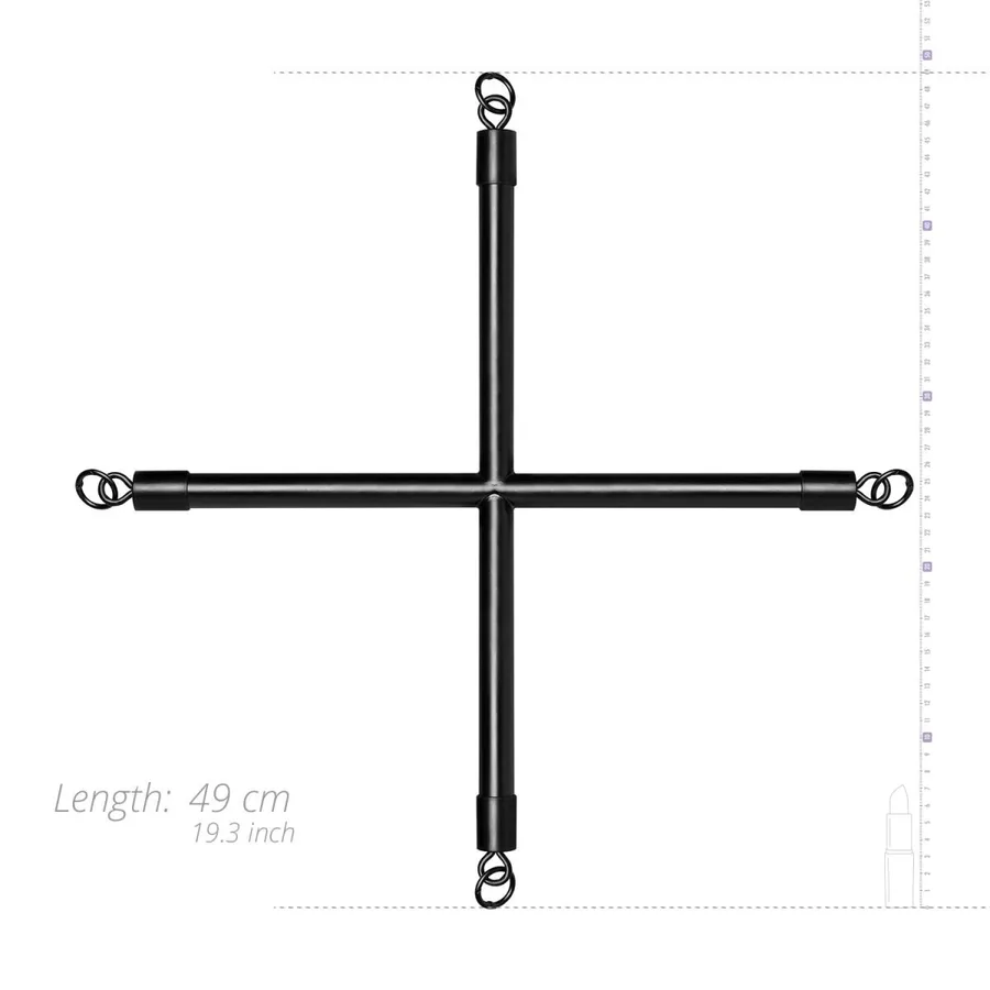 Хрестовина Bedroom Fantasies Hog Tie Cross Bar With Cuffs
