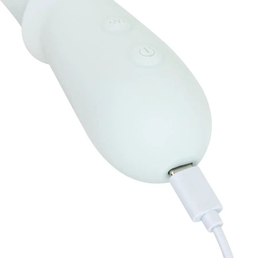Вібратор-кролик Good Vibes Only - SAGE Triple Stimulation Vibe Soft Silicone - Blue