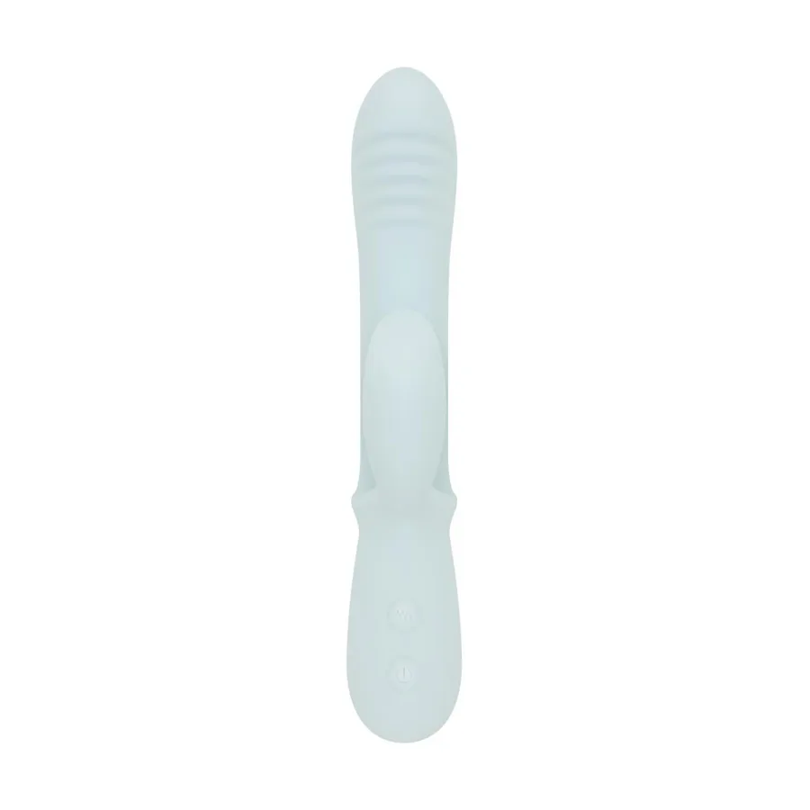 Вібратор-кролик Good Vibes Only - SAGE Triple Stimulation Vibe Soft Silicone - Blue