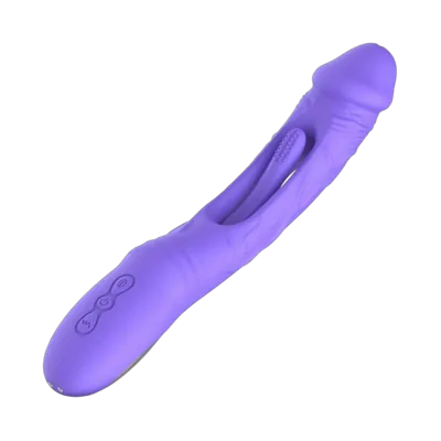 Вібратор Good Vibes Only - Flax Vibrating Dildo with G-Spot Stimulator