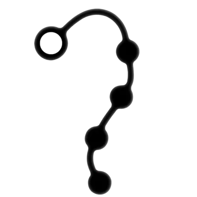 Анальні кульки Nexus Excite Small Anal Beads, силікон, макс. діаметр 2 см