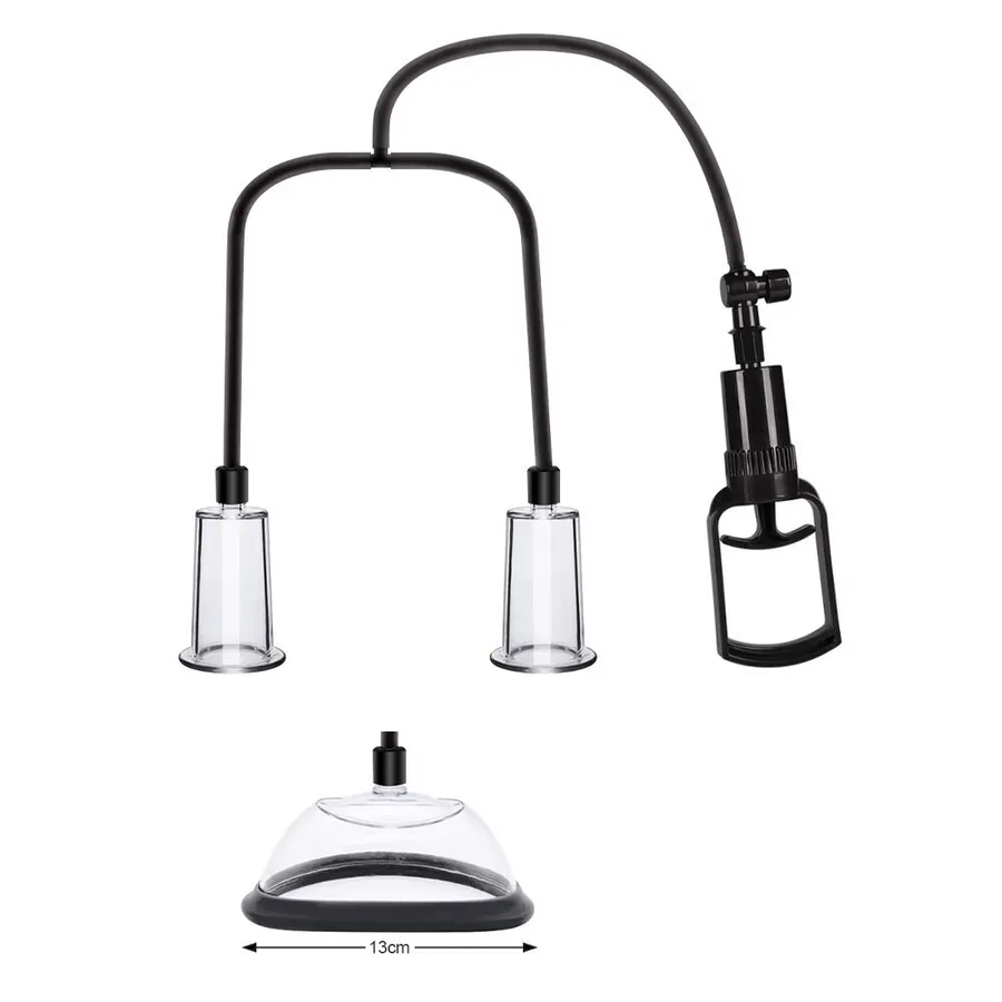 Вакуумная помпа для груди и сосков Men Powerup Passion Pump
