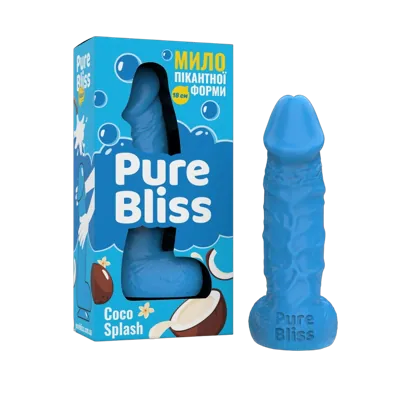Ароматне мило пікантної форми Pure Bliss Blue Coco Splash (Кокосове молоко) 18 см