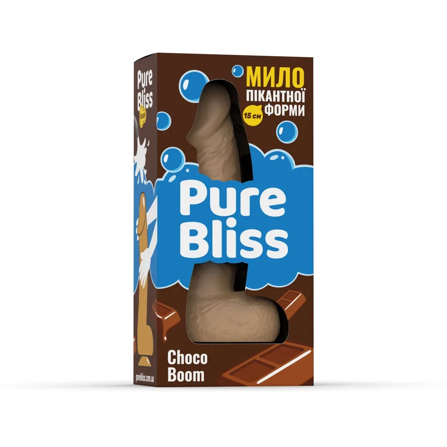 Ароматное мыло пикантной формы Pure Bliss Brown Choco Boom (Шоколад) 15 см