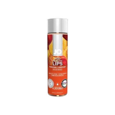 Змазка на водній основі JO H2O — Peachy Lips (120 мл) без цукру, рослинний гліцерин