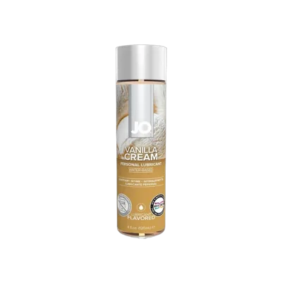 Змазка на водній основі JO H2O — Vanilla Cream (120 мл) без цукру, рослинний гліцерин