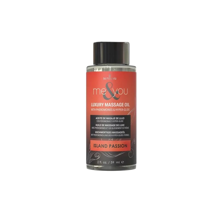 Массажное масло Sensuva Me&You - Island Passion (Wild Passion Fruit & Island Guava) 59 мл