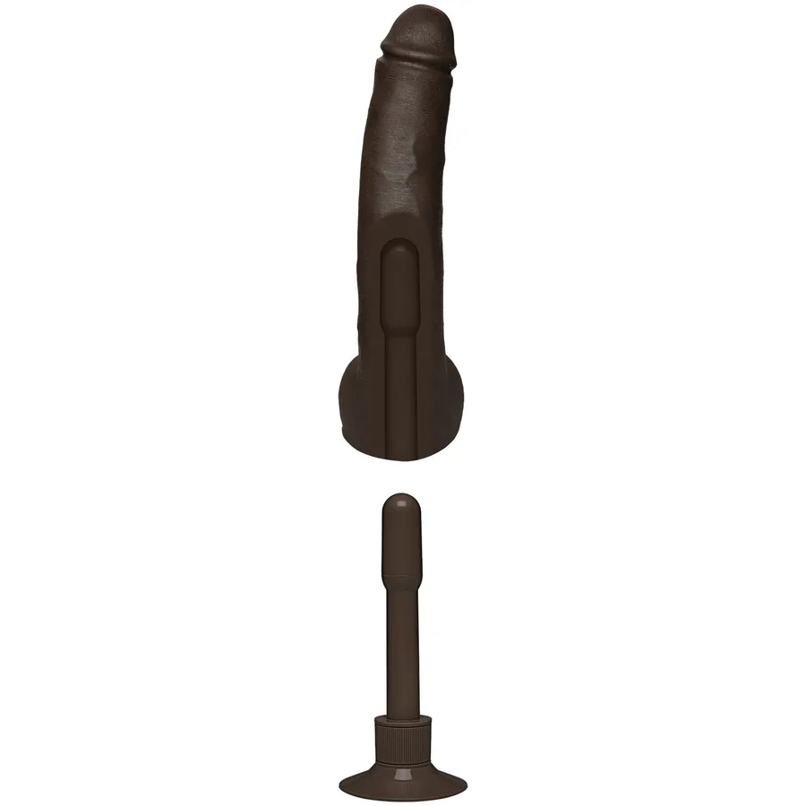 Фаллоимитатор с вибрацией Doc Johnson Safaree Samuels 12 Inch Cock, со слепка пениса, диаметр 5,1 см