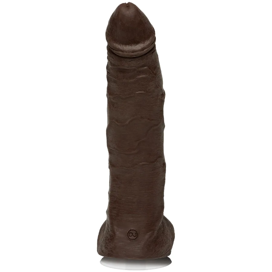 Фаллоимитатор Doc Johnson Jason Luv 10 Inch Cock, со слепка пениса, Vac-U-Lock, диаметр 5,1 см