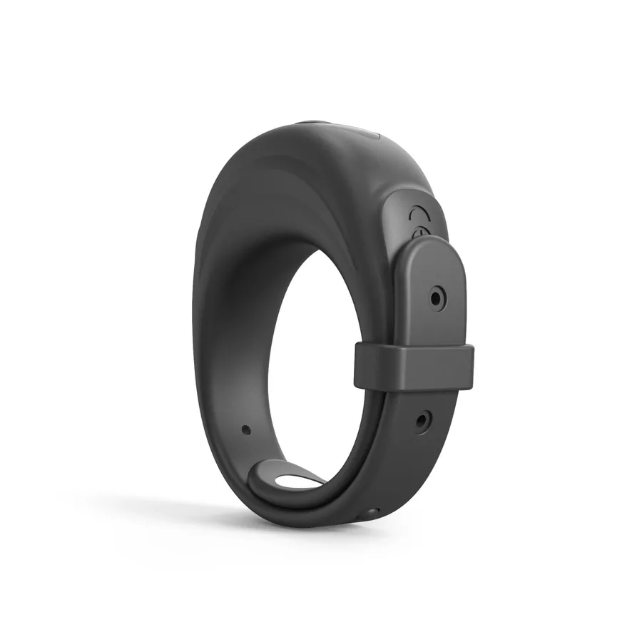 Эрекционное виброкольцо Dorcel Fit Vibe Ring, регулируемый диаметр 4–5,7 см, 10 режимов