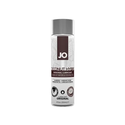 Смазка-крем с кокосовым маслом JO Coconut Hybrid ORIGINAL (120 мл) белая