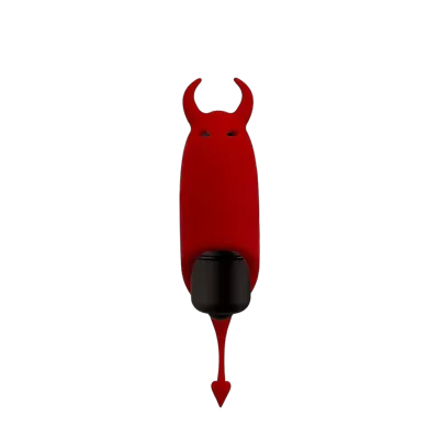 Віброкуля Adrien Lastic Pocket Vibe Devol з хвостиком і ріжками