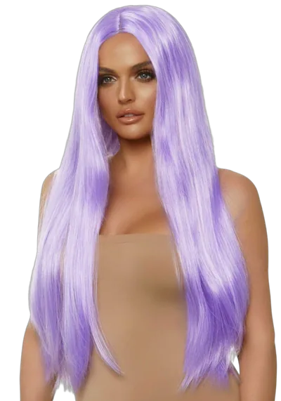 Парик Leg Avenue 33″ Long straight center part wig lavender