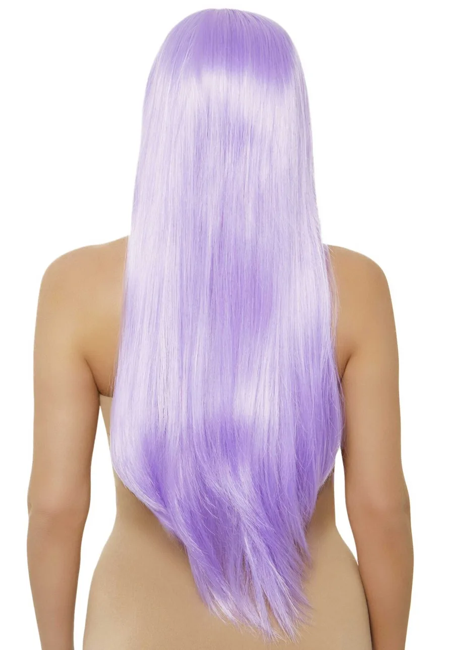 Парик Leg Avenue 33″ Long straight center part wig lavender